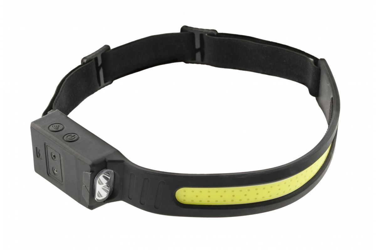 Prožektorius nešiojamas ant galvos Hogert HT1E426; 3,7 V; 1,2 Ah akum.