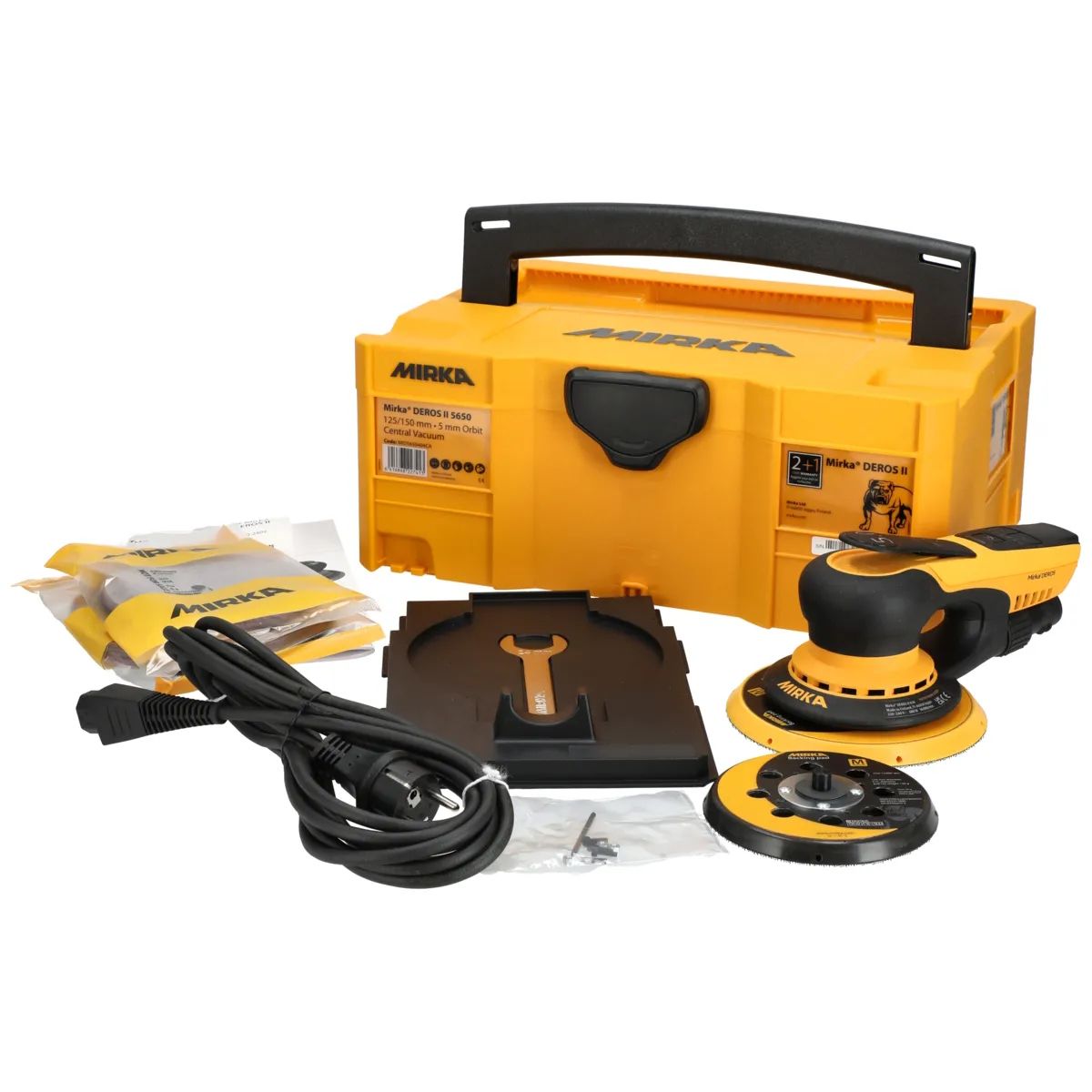 Ekscentrinis šlifuoklis Mirka DEROS II 5650; 400 W