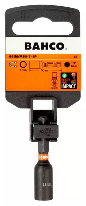Magnetinė sukimo galvutė Bahco 66IM/M50-7-1P; 7 mm