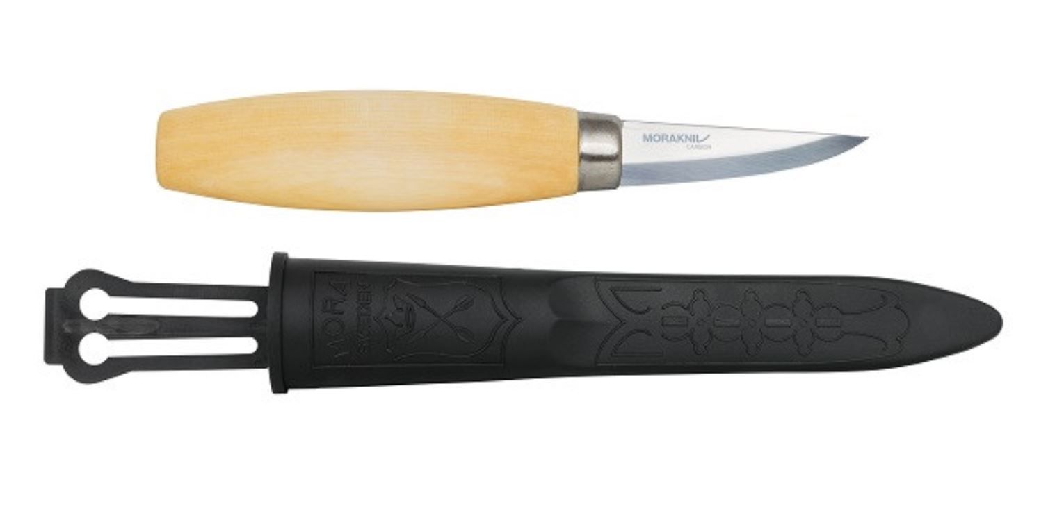 Medžio drožinėjimo peilis Morakniv 14031; 165 mm