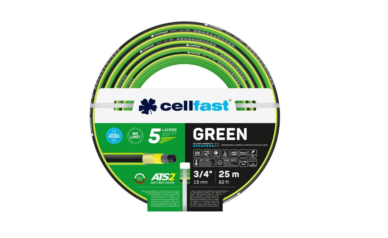 Laistymo žarna Cellfast 15-120; 3/4''; 25 m