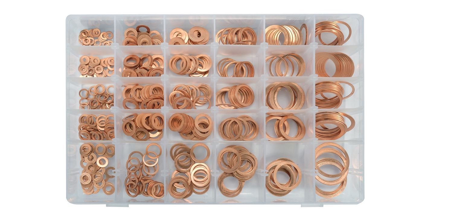 Tarpinių rinkinys Yato YT-068711; 580 vnt.