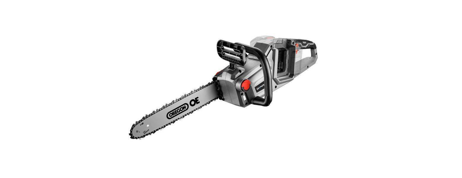 Grandininis pjūklas Graphite 58G043; 36 V; 35 cm juosta; akumuliatorinis (be...