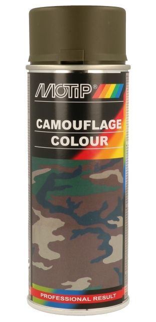 Dažai Motip Camouflage RAL 6031; 400 ml; žali