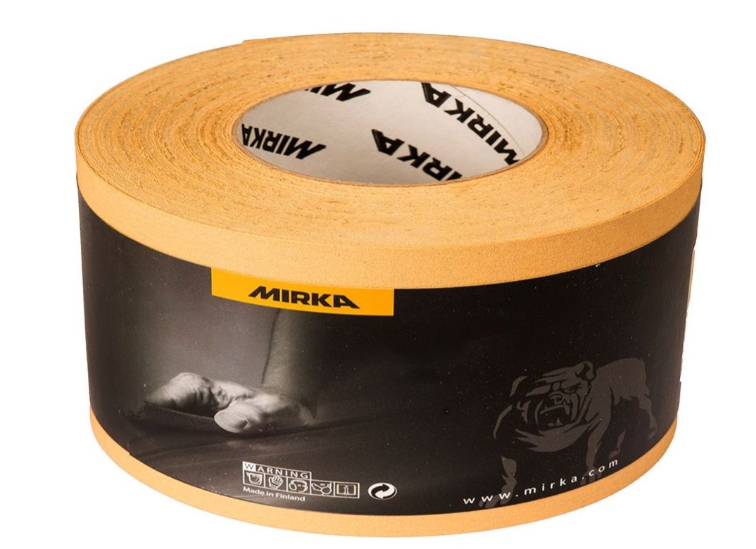Šlifavimo popieriaus rulonas Mirka 2851100132; 115 mm; 50 m; P320