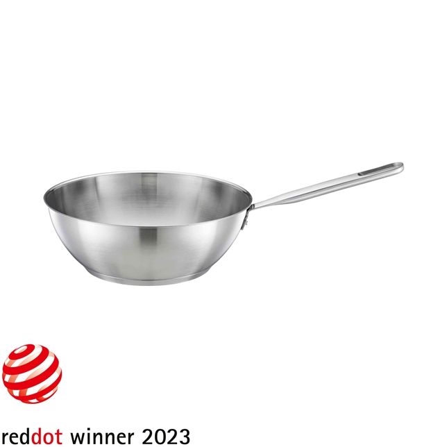 Keptuvė Fiskars All Steel pure Wok 1065629; 28 cm