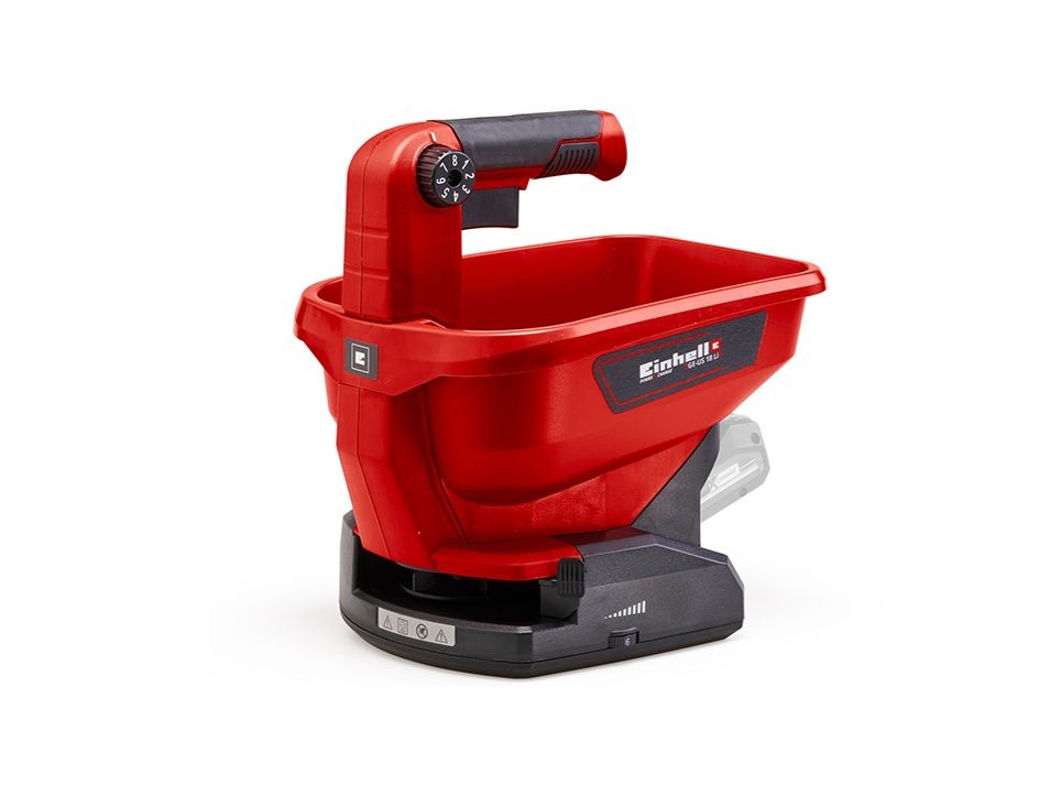 Trąšų barstytuvas Einhell GE-US 18 LI Solo; 18 V (be akumuliatoriaus ir pakrovėjo)