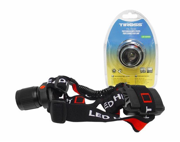 Prožektorius nešiojamas ant galvos Tiross TS-1100; LED
