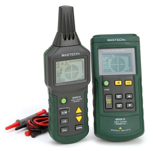 Metalo ir laidų ieškiklis Mastech MS6818