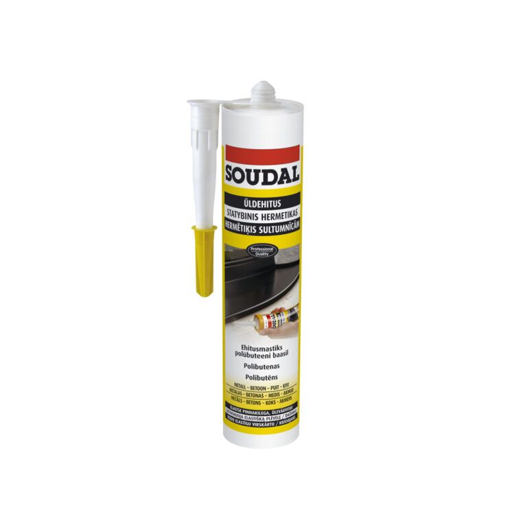 Hermetikas Soudal 117777; 280 ml;&nbsp;pilkos spalvos