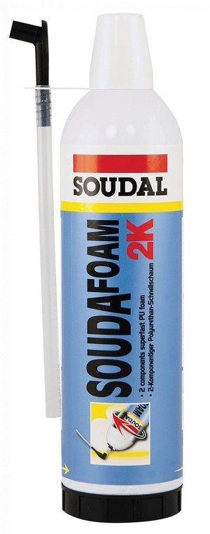 Montažinės putos Soudal 105234; 400 ml