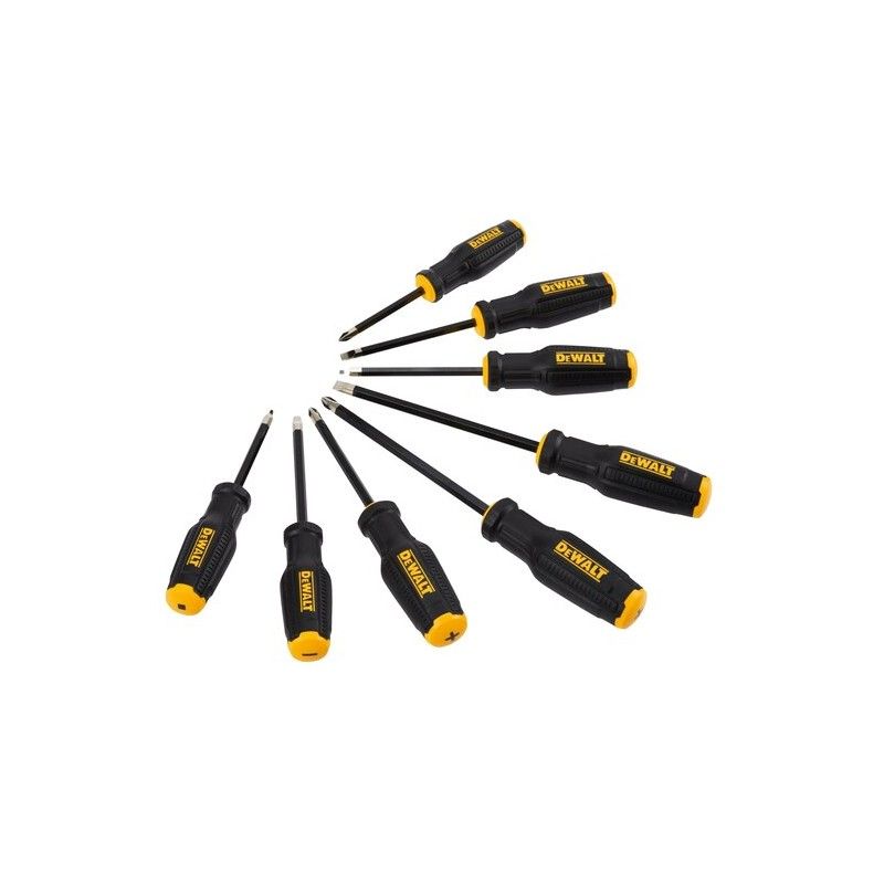 Atsuktuvų komplektas DeWalt DWHT65102-0; 8 vnt.