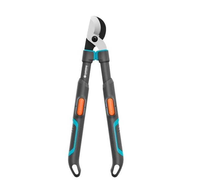 Svertinės sodo žirklės prasilenkiančiais ašmenimis Gardena 970766901; 520-670 mm