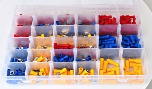 Rinkinys laidų antgaliams užspausti ASTA A-IT840; 480 vnt.