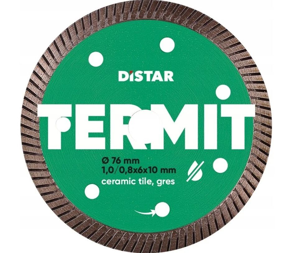 Deimantinis pjovimo diskas DISTAR 11139053030; 76x10x1,0 mm