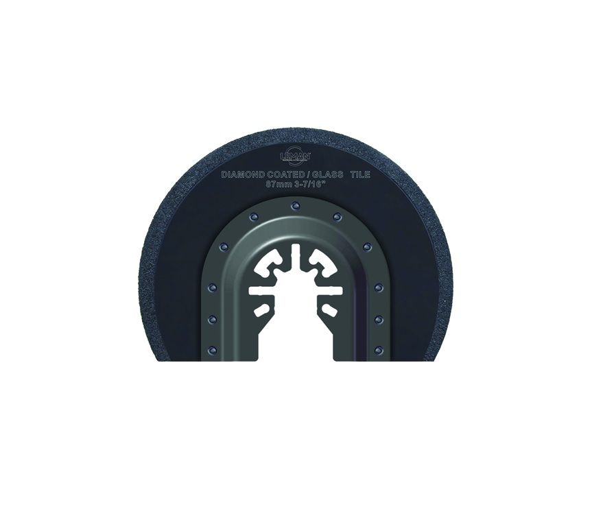 Deimantinis pusapvalis pjūklelis LEMAN F4018.01; 87 mm