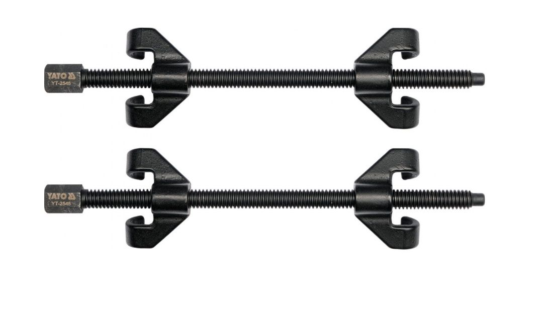 Spyruoklių suspaudiklis Yato YT-2546; 82x280 mm; 2 vnt.