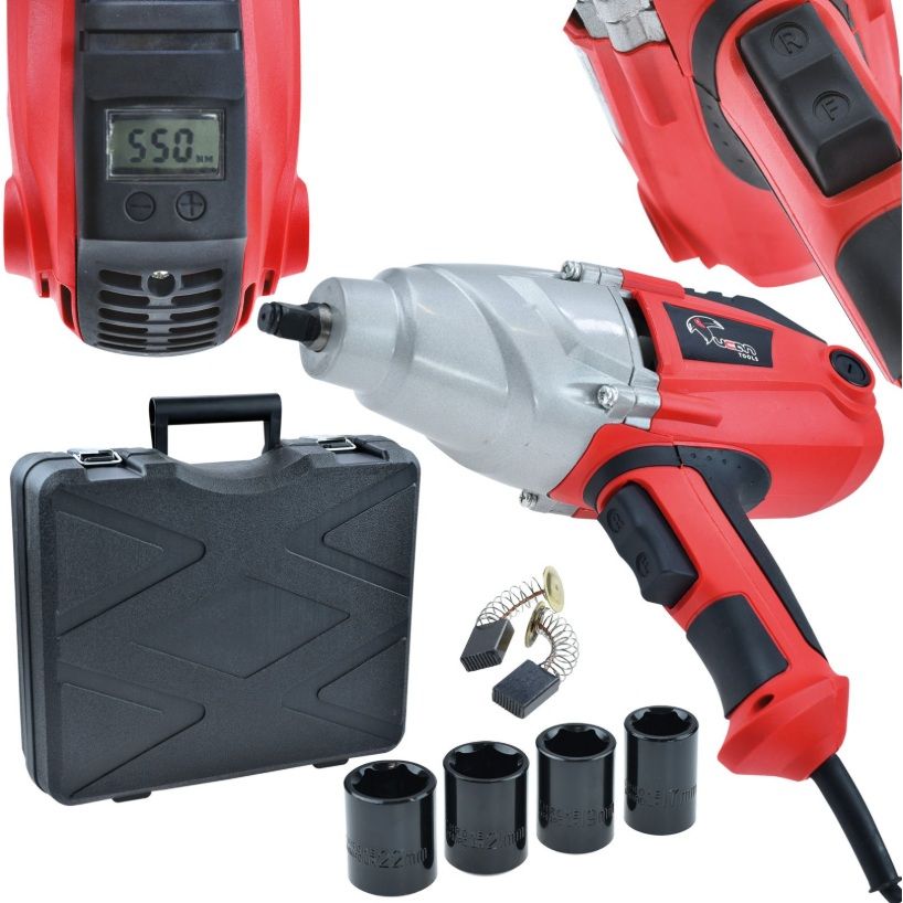 Elektrinis smūginis veržliasukis Rexxer RF-44-258; 1050 W