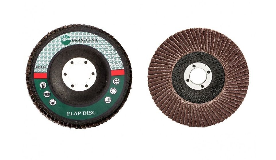Vėduoklinis šlifavimo diskas Grassland FA12540; 125x22,2 mm; P40