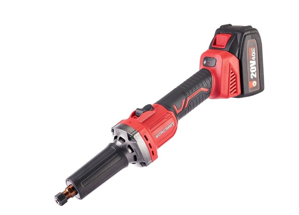 Tiesinis šlifuoklis Worcraft CDGS20LiB; 20 V; 1x4,0 Ah akum.