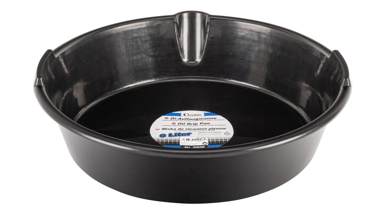 Padėklas Condor Werkzeug C9906; 6 l