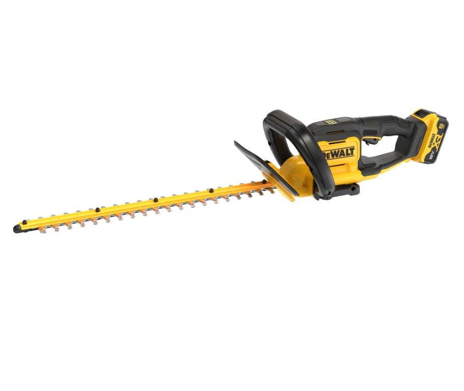 Gyvatvorių žirklės DeWalt DCMHT562P1-QW; 18 V; 1x5,0 Ah akum.