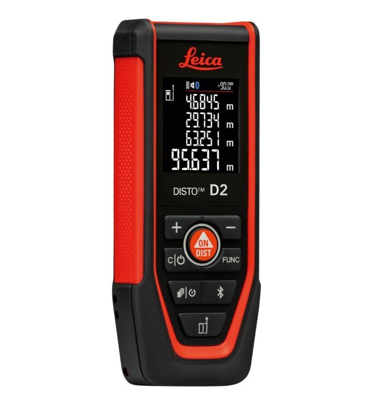 Lazerinis atstumo matuoklis Leica Disto D2