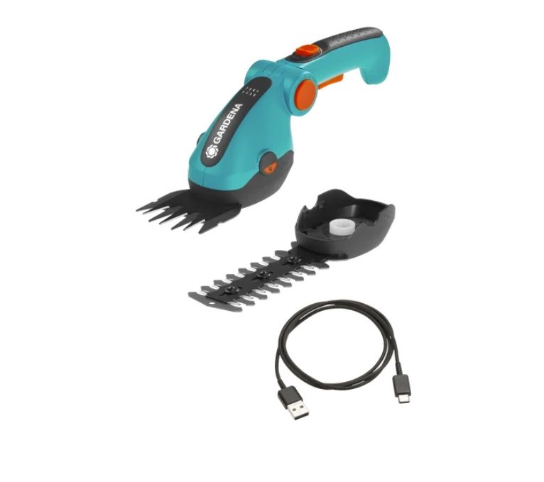 Gyvatvorių ir žolės žirklės Gardena ComfortCut; 3,6 V; 80 mm; 1x3,0 Ah akum.