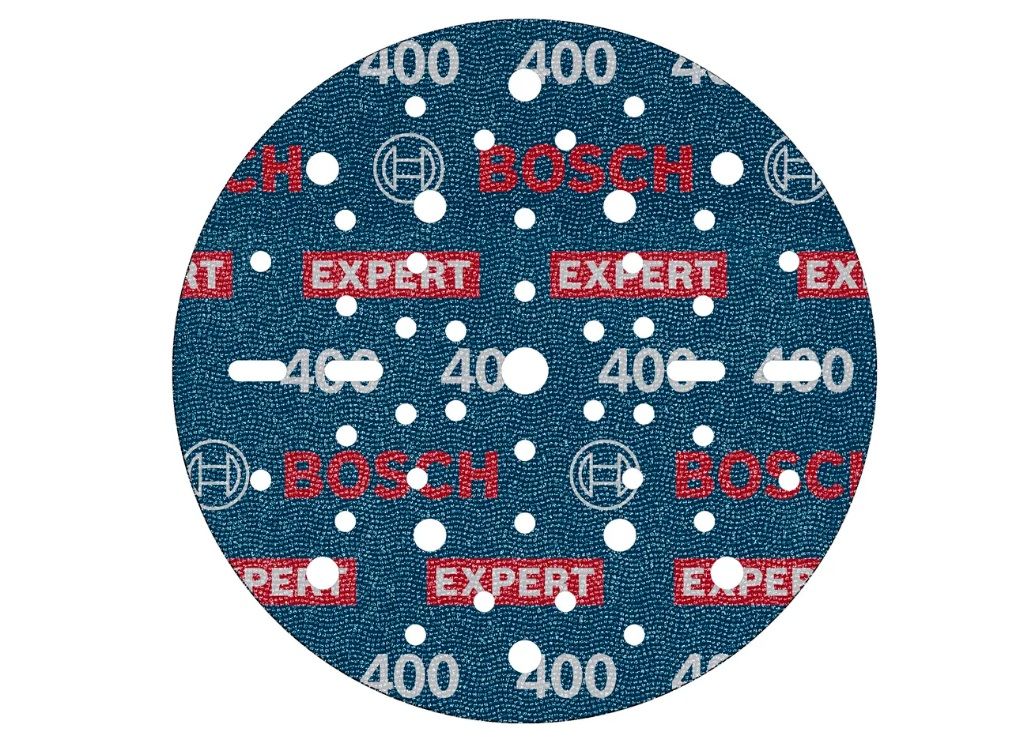 Šlif. popierius eksc. Šlifuokliui Bosch 2608902456; 150 mm; P400; 50 vnt.