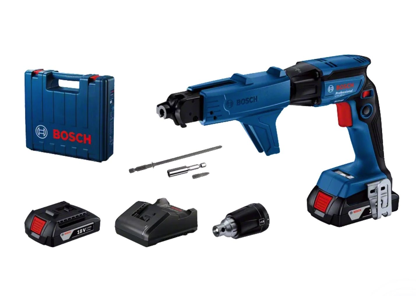 Akumuliatorinis suktuvas Bosch GTB 185-Li; 18 V; 2x2,0 Ah akum.