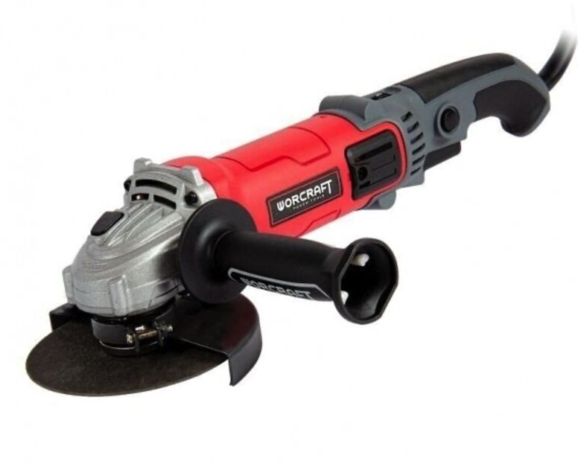 Kampinis šlifuoklis Worcraft AG14-125S; 1400 W