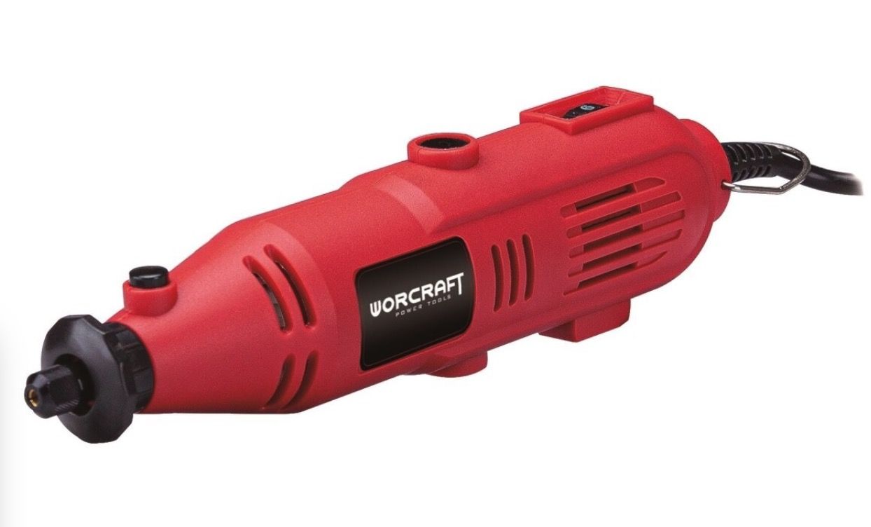 Tiesinis šlifuoklis Worcraft EMG01-42; 135 W; su priedais