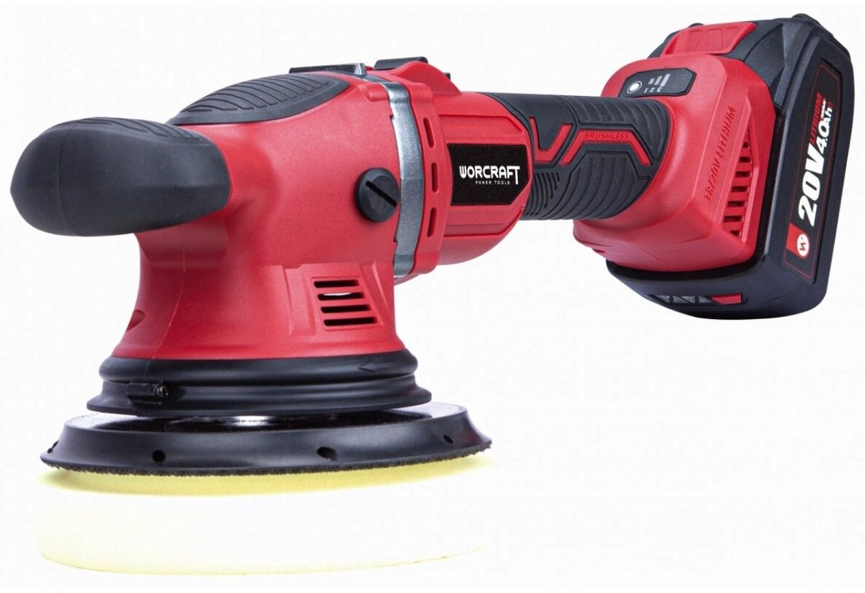 Poliruoklis Worcraft COP-S20LiB; 20 V; 1x4,0 Ah akum.