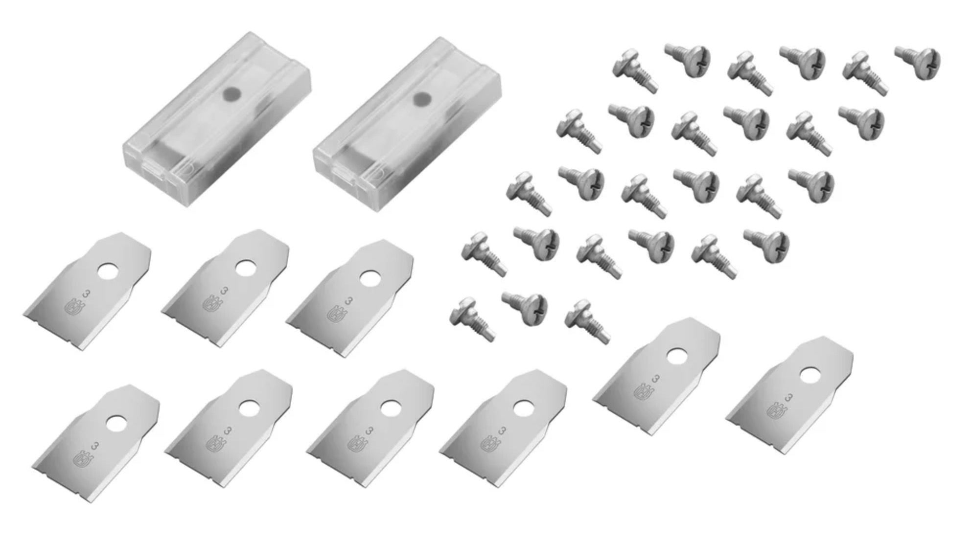 Atsarginis vejos robotų peilis Gardena 15030-20; 27 vnt.