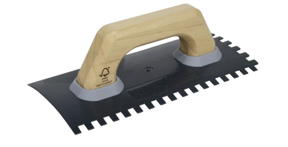 Šukos plytelių klijams Rubi 66969; 8x10 mm