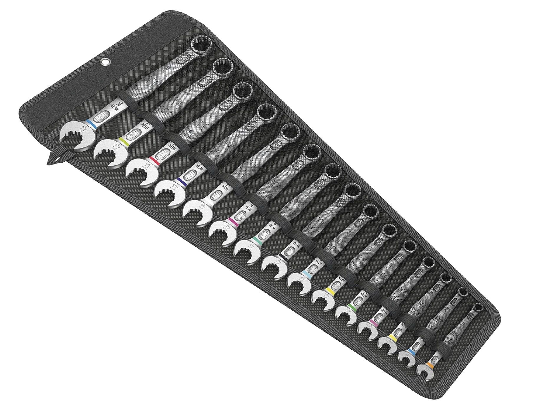 Kombinuotų veržliarakčių komplektas Wera 6003 Joker 15 Set 1; 5,5-19 mm; 15 vnt.