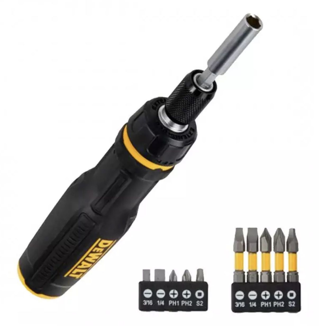 Atsuktuvo rankena DeWalt DWHT68001-0 + sukimo antgaliai