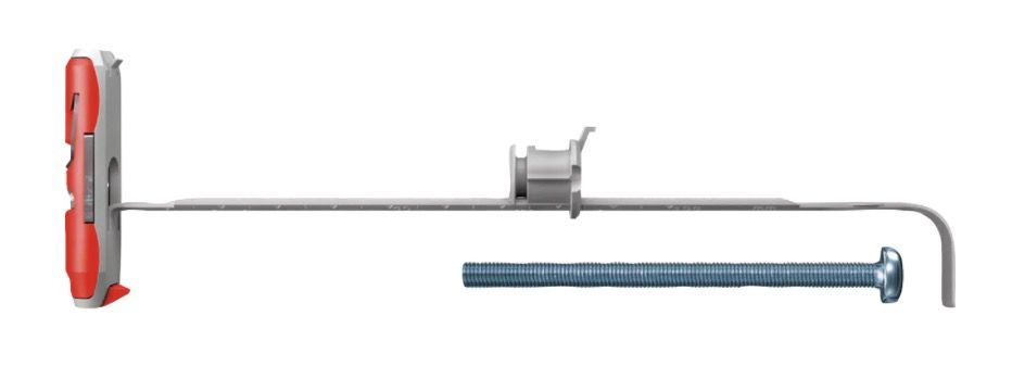 Kaištis su varžtu Fischer DuoTec 12 S; 10 vnt.