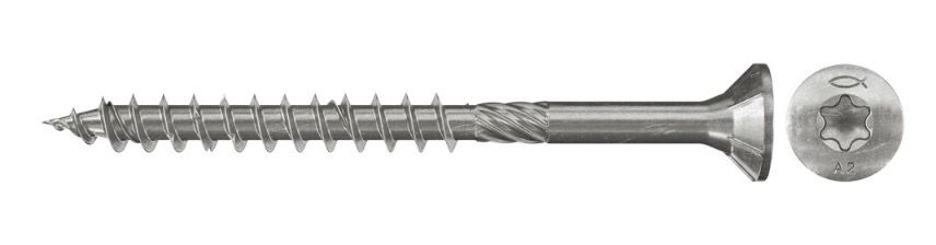 Medvaržtis Fischer FPF-ST P; 6,0x70 mm; TX30; 100 vnt.