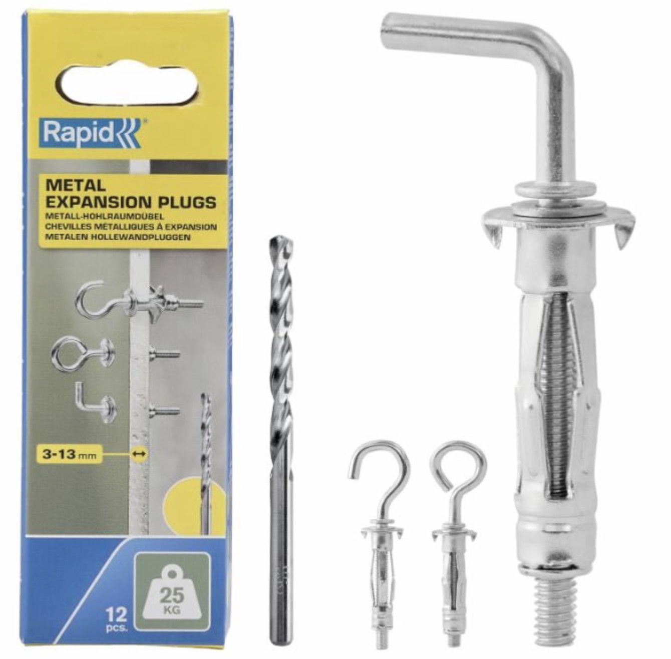 Metalinis kaištis Rapid 5001556; 8x32 mm; 12 vnt.