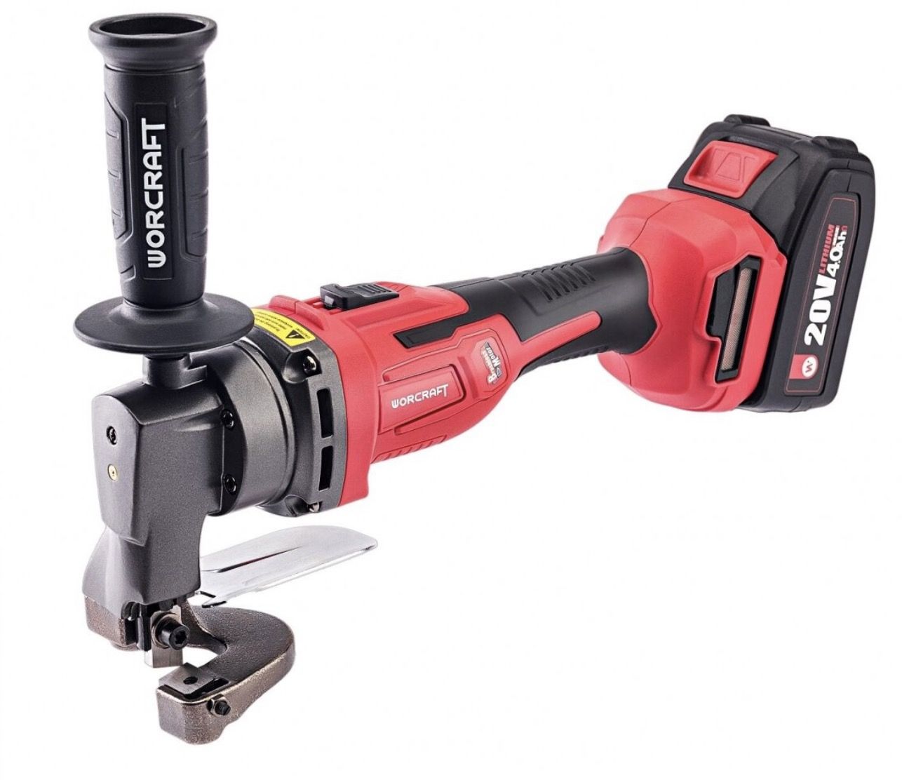 Akumuliatorinės skardos žirklės Worcraft CHMS-S20LiB; 20 V; 1x4,0 Ah akum.