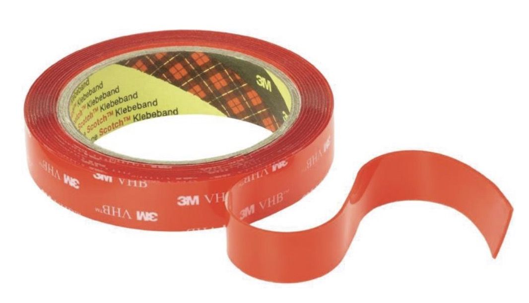 Dvipusė lipni juosta 3M VHB 4910F; 19 mm; 3 m; skaidri