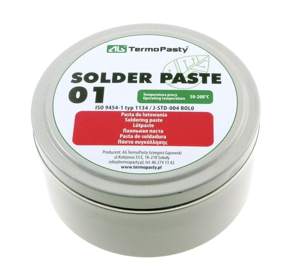 Litavimo pasta AG TermoPasty 01; 100 g