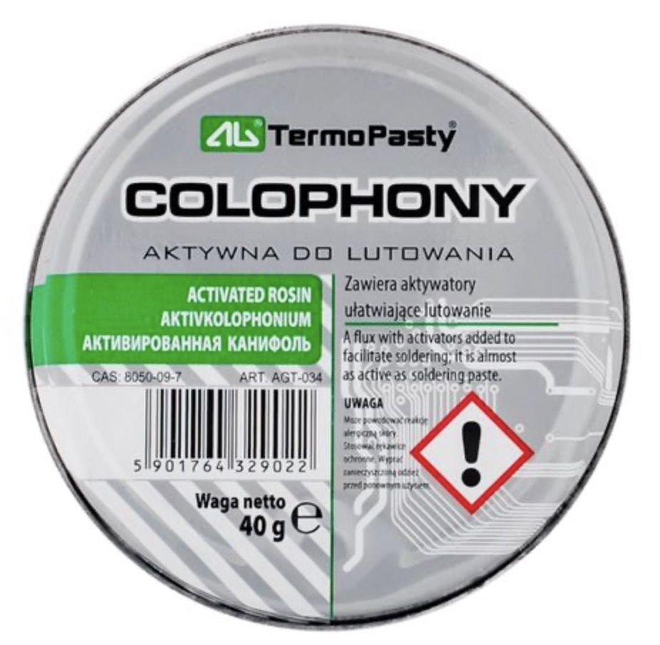 Litavimo pasta AG TermoPasty AGT-034; 40 g