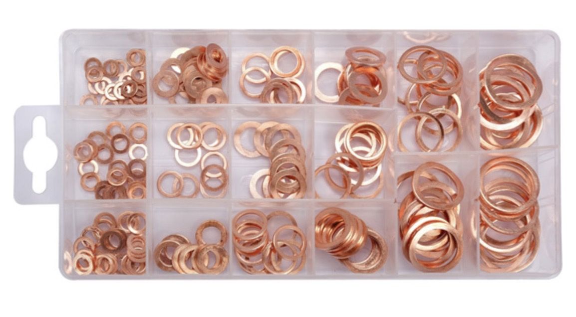 Tarpinių rinkinys Yato YT-068721; 220 vnt.