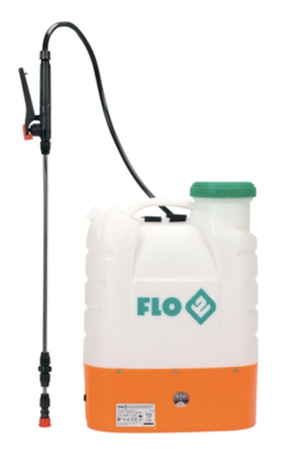 Akumuliatorinis purkštuvas Flo 89610; 12 V; 1x8,0 Ah akum.