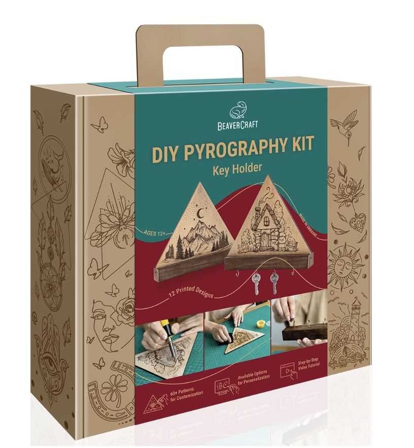 Rinkinys BeaverCraft DIY-P-KEY-HOLDER