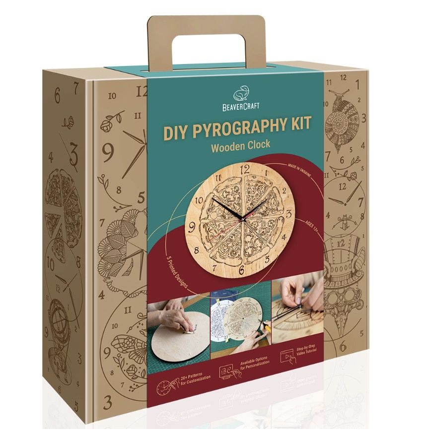 Rinkinys BeaverCraft DIY-P-CLOCK