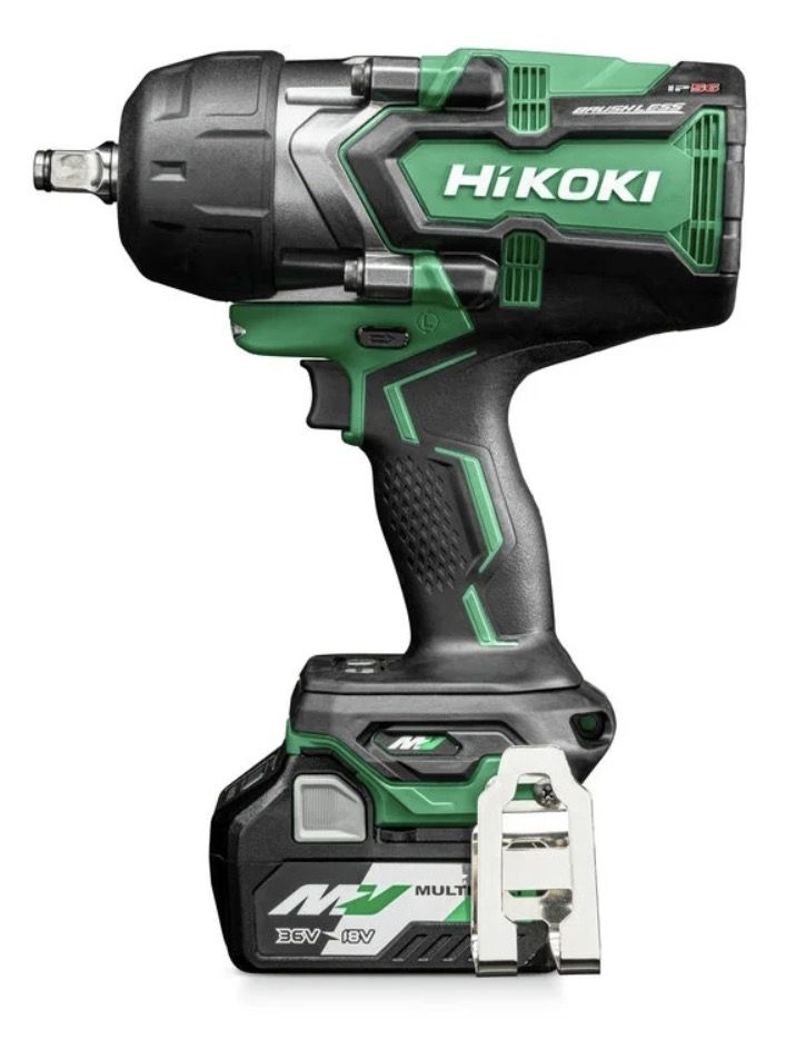 Smūginis veržliasukis Hikoki WR36DGWRZ; 36 V; 2x2,5 Ah akum.