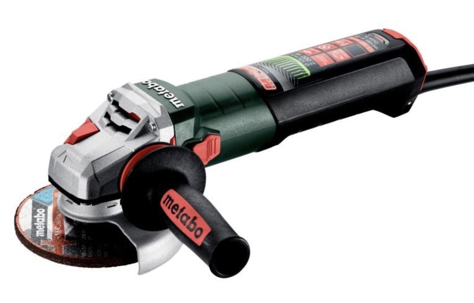 Kampinis šlifuoklis Metabo WEVBA 20-125 Quick BL